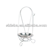 Silver color thick iron Hookah accessories 2015 for charcoal